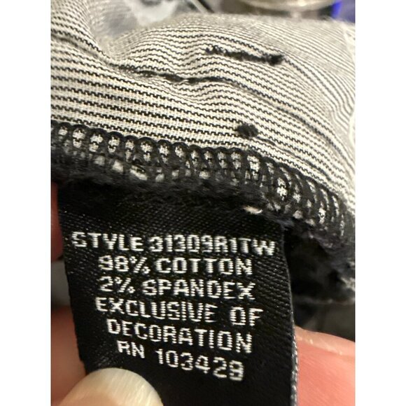 Intro Love the Fit Hailey Short Sun washed Twill Roll up Cuff,  Size 16 NWT - Picture 7 of 8